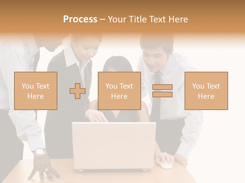 Multicultural Smart People PowerPoint Template