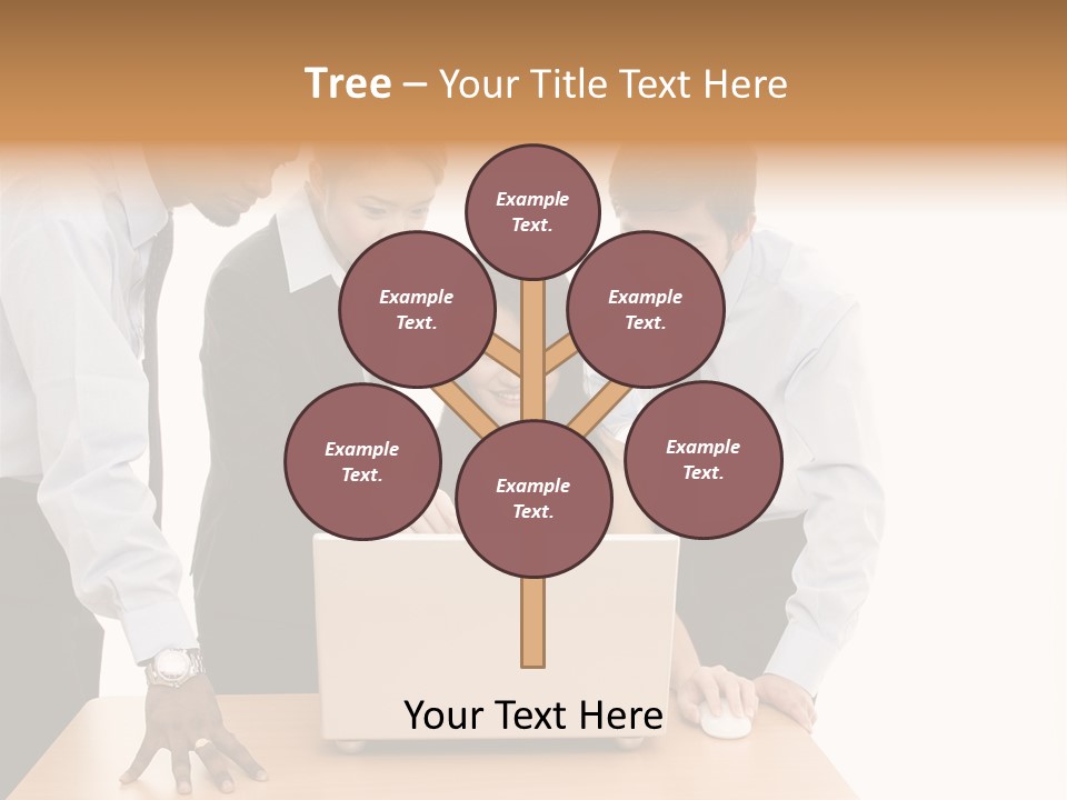 Multicultural Smart People PowerPoint Template