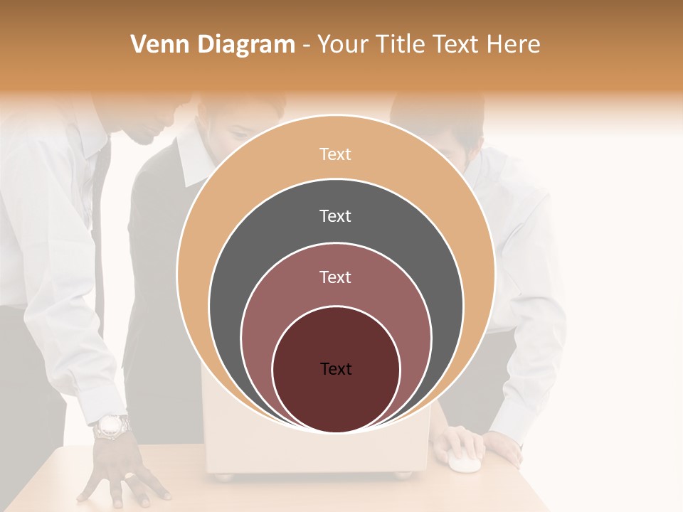 Multicultural Smart People PowerPoint Template