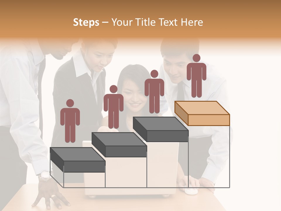 Multicultural Smart People PowerPoint Template