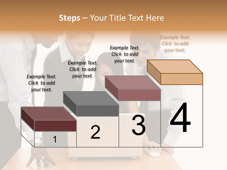 Multicultural Smart People PowerPoint Template