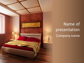 Loft Residence Parquet PowerPoint Template