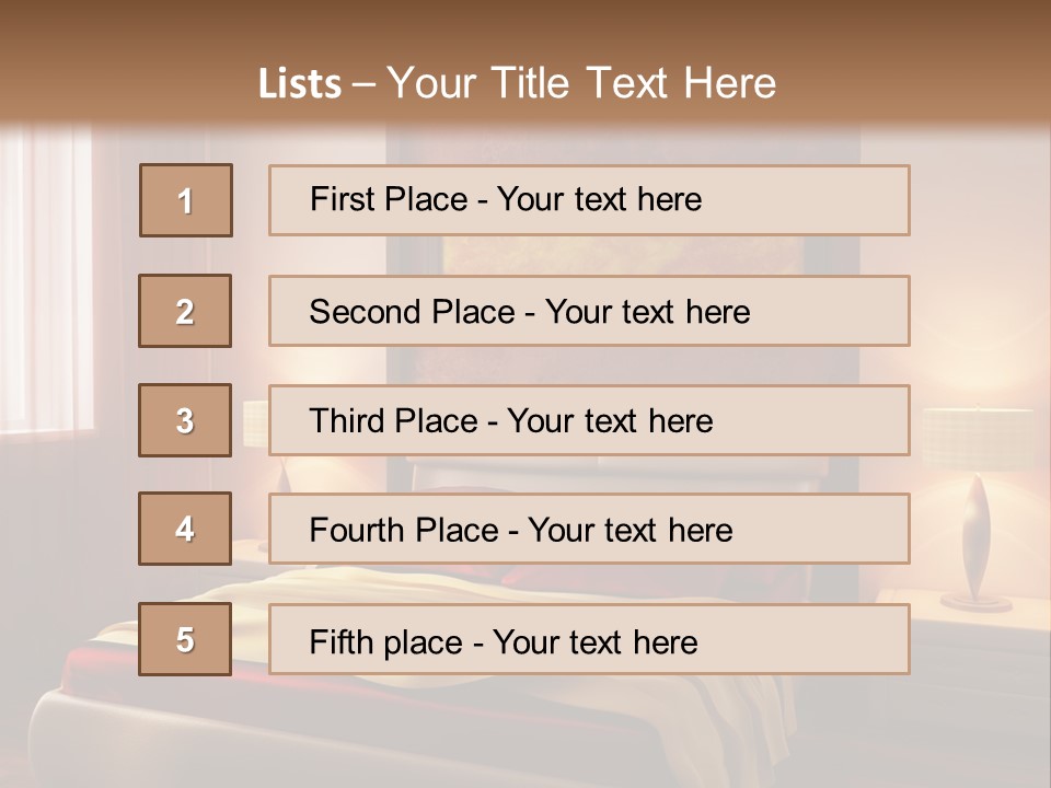 Loft Residence Parquet PowerPoint Template