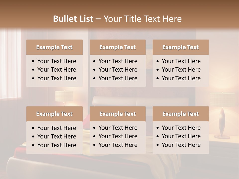 Loft Residence Parquet PowerPoint Template