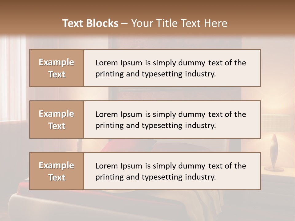 Loft Residence Parquet PowerPoint Template