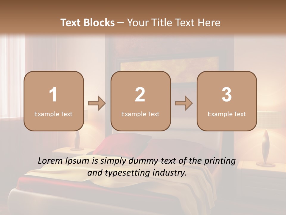 Loft Residence Parquet PowerPoint Template