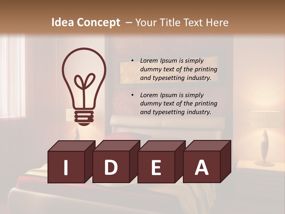 Loft Residence Parquet PowerPoint Template