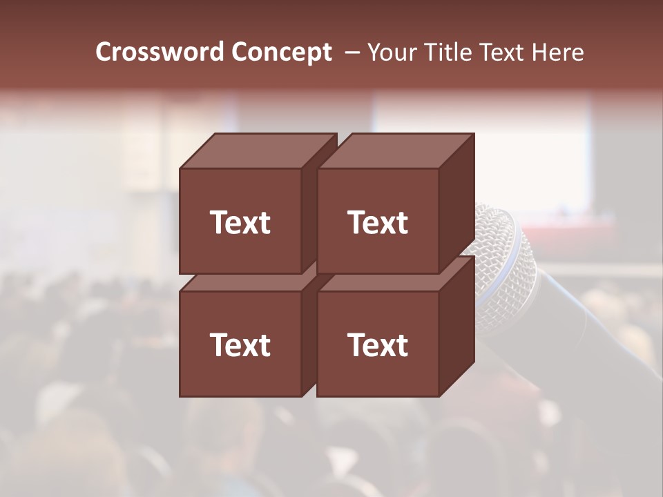 Beautiful Sit Portrait PowerPoint Template