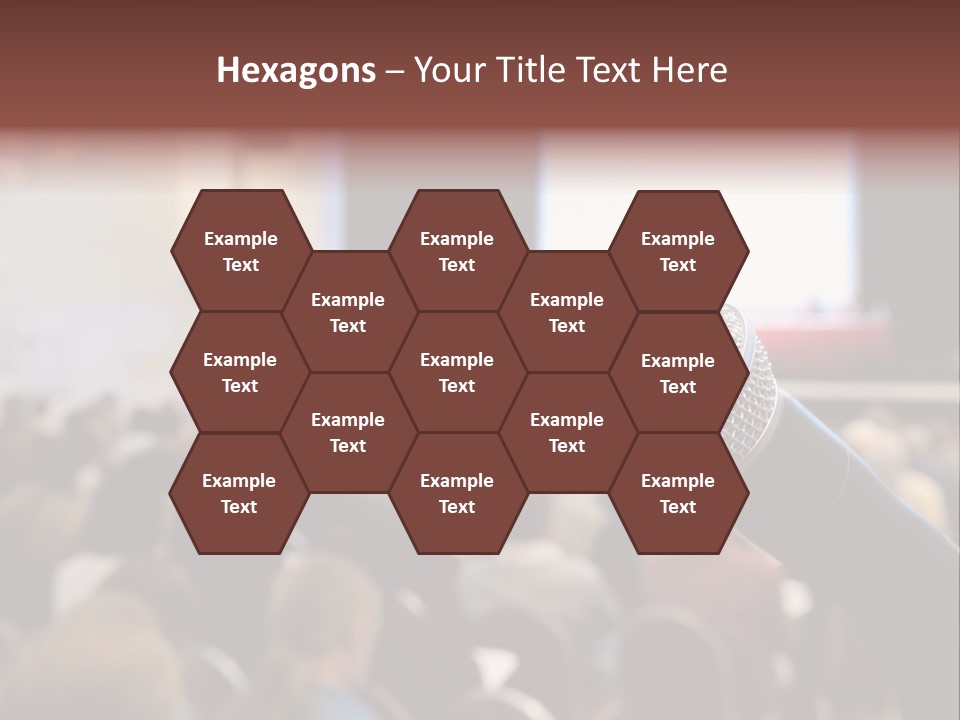 Beautiful Sit Portrait PowerPoint Template