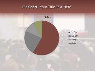 Beautiful Sit Portrait PowerPoint Template