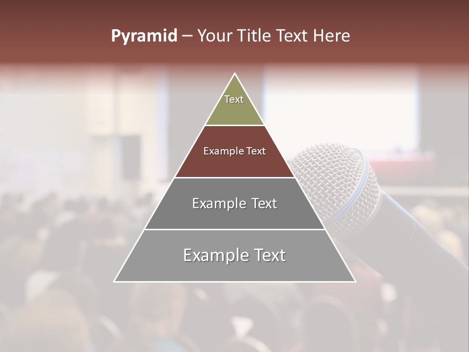 Beautiful Sit Portrait PowerPoint Template