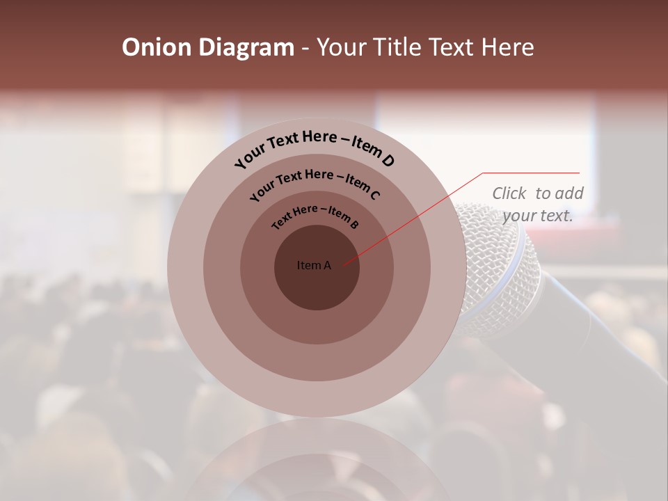 Beautiful Sit Portrait PowerPoint Template