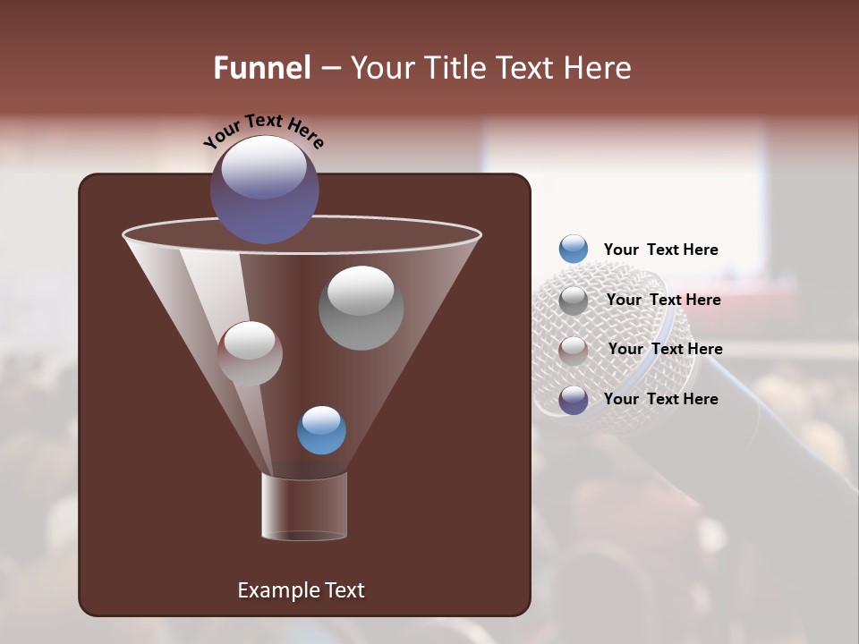 Beautiful Sit Portrait PowerPoint Template