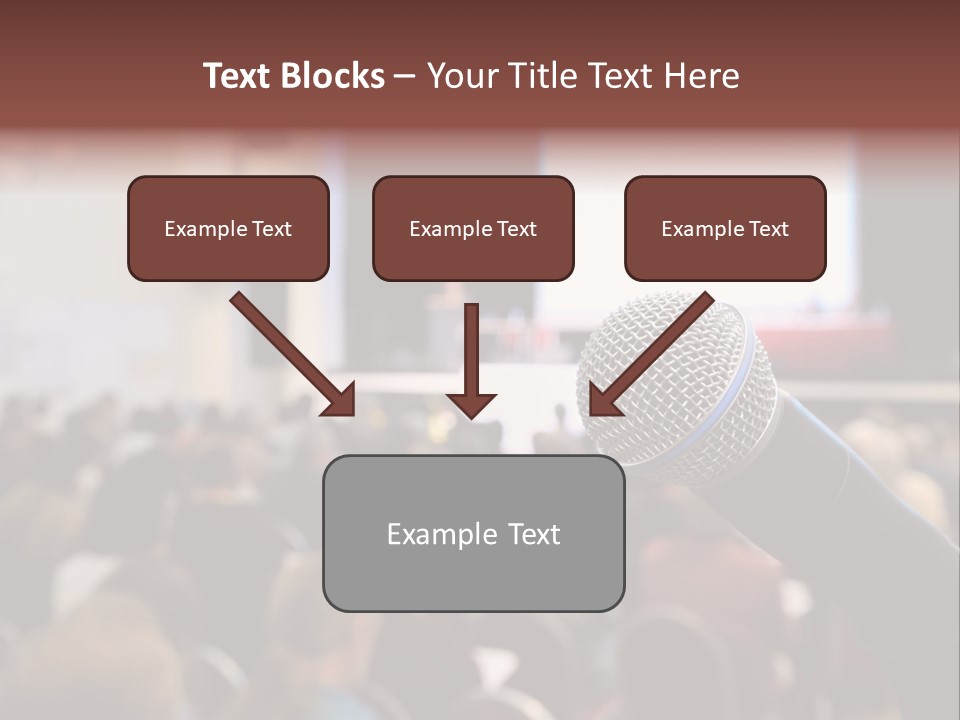 Beautiful Sit Portrait PowerPoint Template