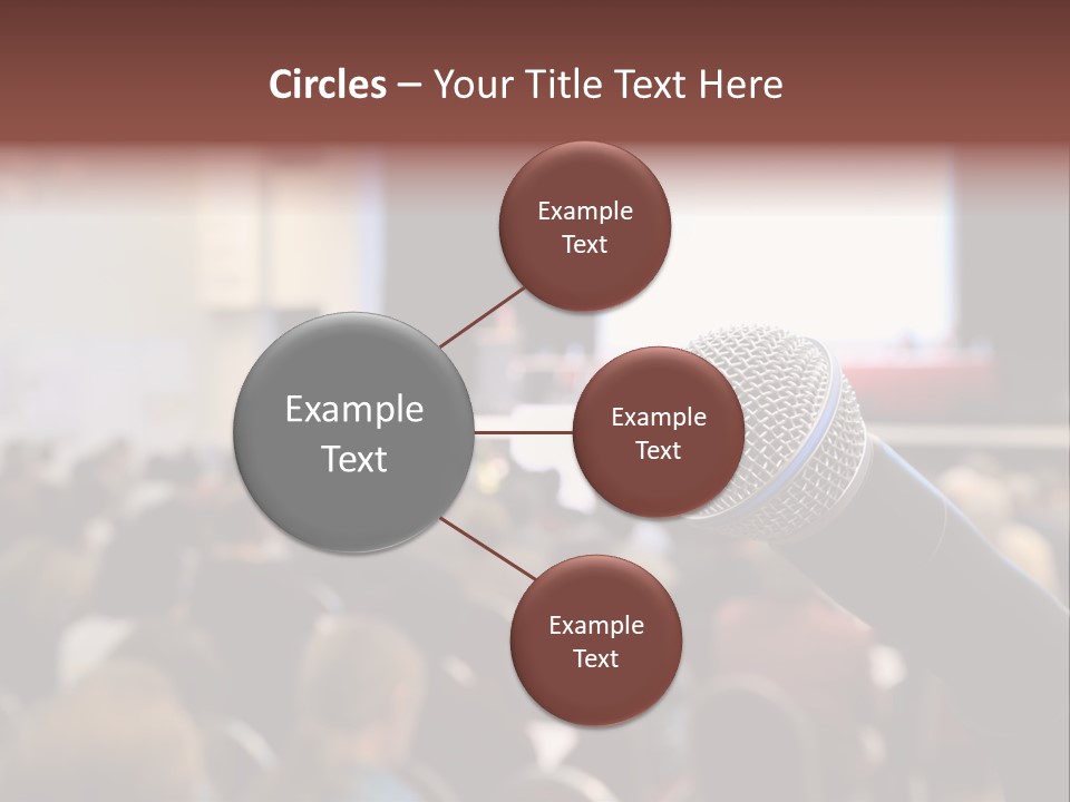 Beautiful Sit Portrait PowerPoint Template