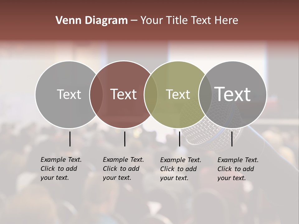 Beautiful Sit Portrait PowerPoint Template
