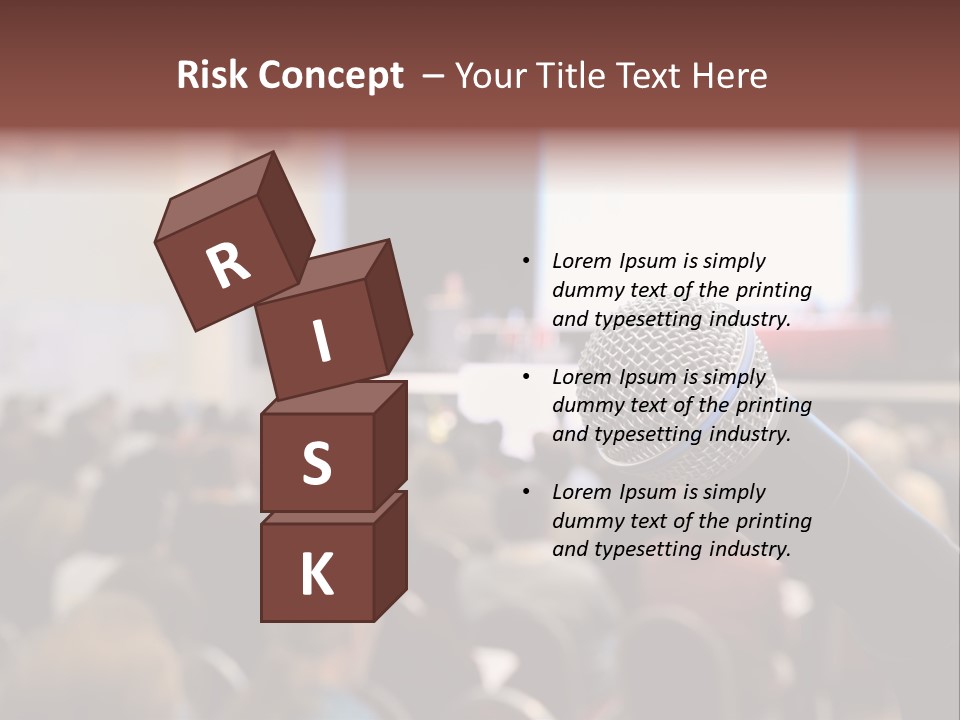 Beautiful Sit Portrait PowerPoint Template