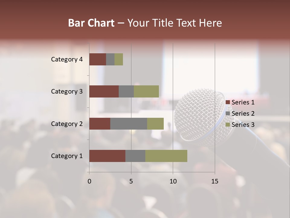 Beautiful Sit Portrait PowerPoint Template