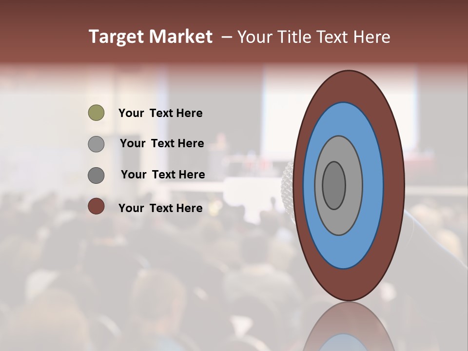 Beautiful Sit Portrait PowerPoint Template