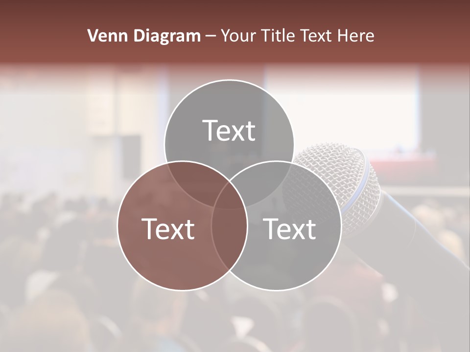 Beautiful Sit Portrait PowerPoint Template
