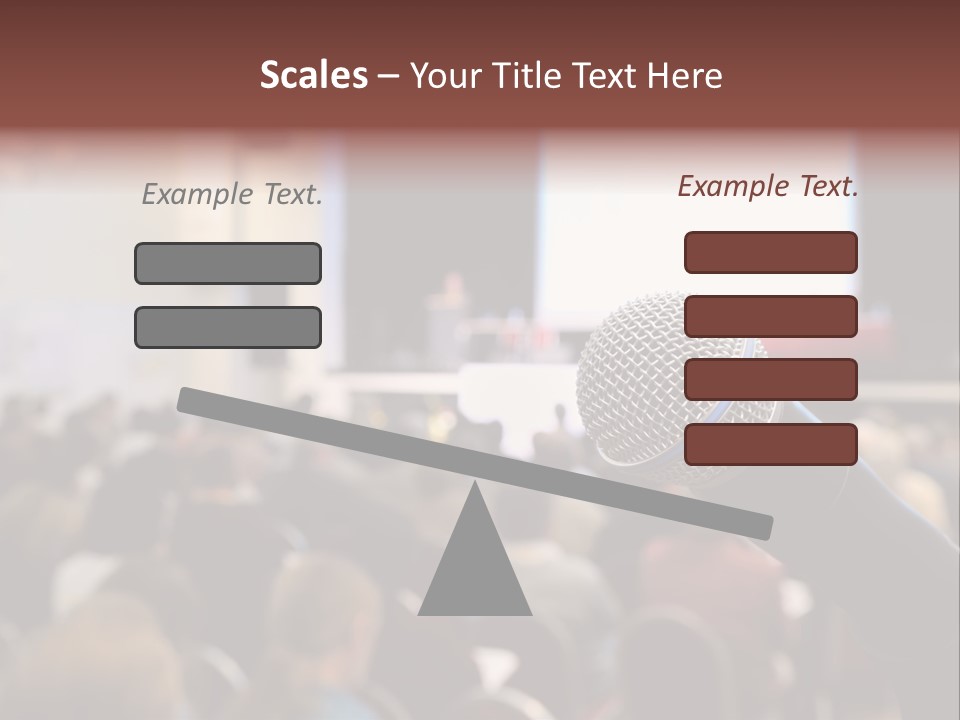 Beautiful Sit Portrait PowerPoint Template