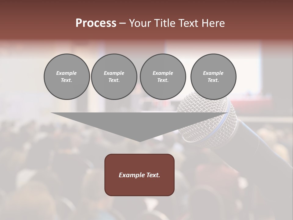 Beautiful Sit Portrait PowerPoint Template