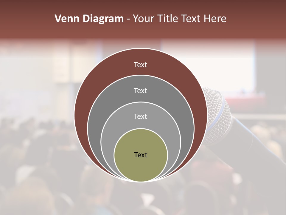 Beautiful Sit Portrait PowerPoint Template