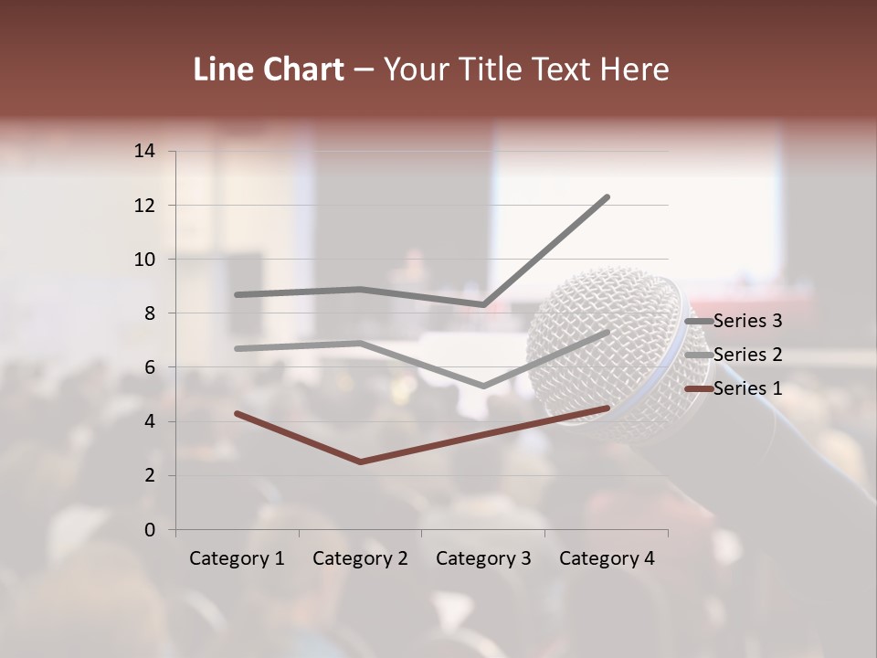 Beautiful Sit Portrait PowerPoint Template