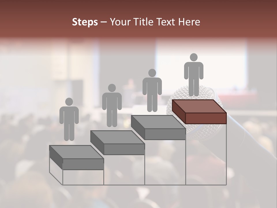 Beautiful Sit Portrait PowerPoint Template