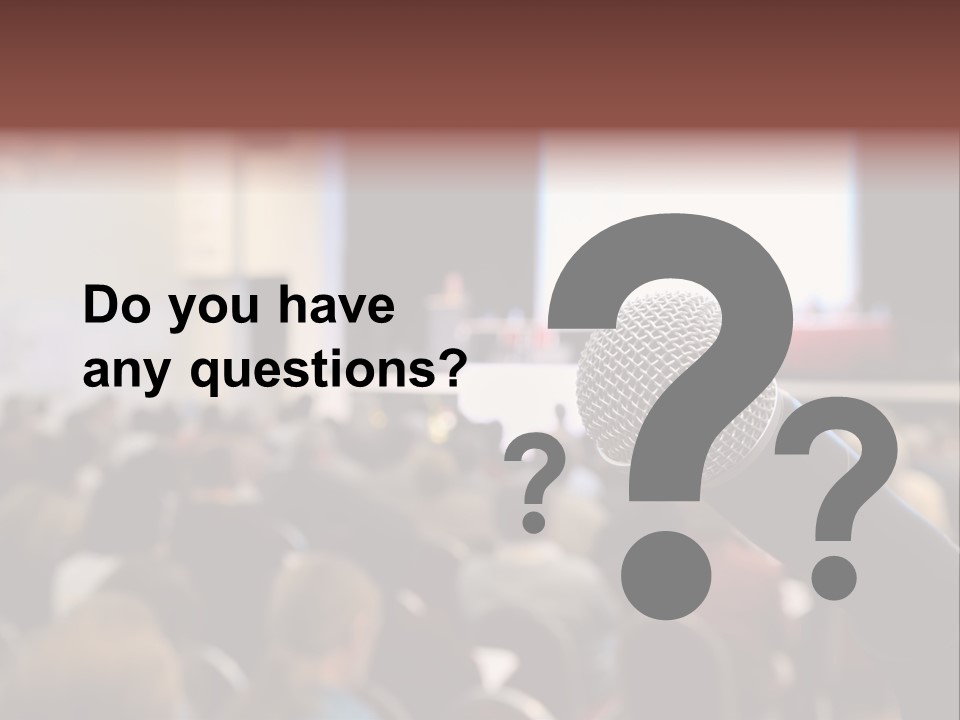 Beautiful Sit Portrait PowerPoint Template