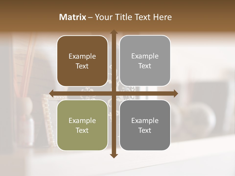 A Black Vase Sitting On Top Of A Shelf PowerPoint Template