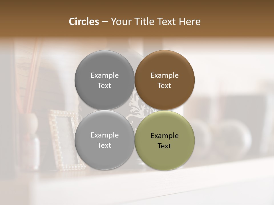 A Black Vase Sitting On Top Of A Shelf PowerPoint Template