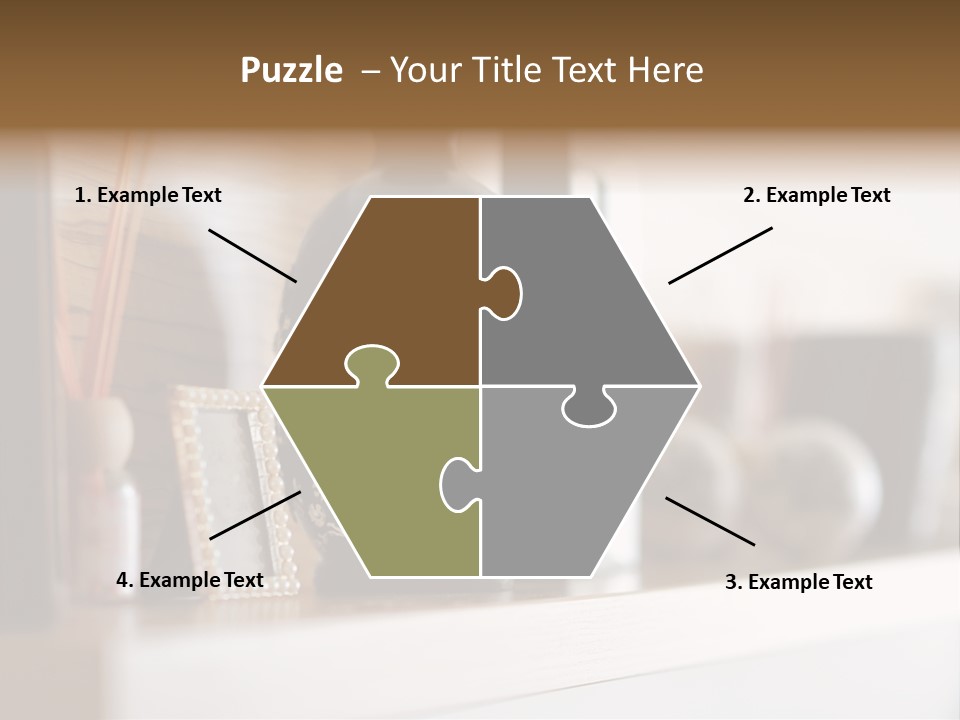 A Black Vase Sitting On Top Of A Shelf PowerPoint Template