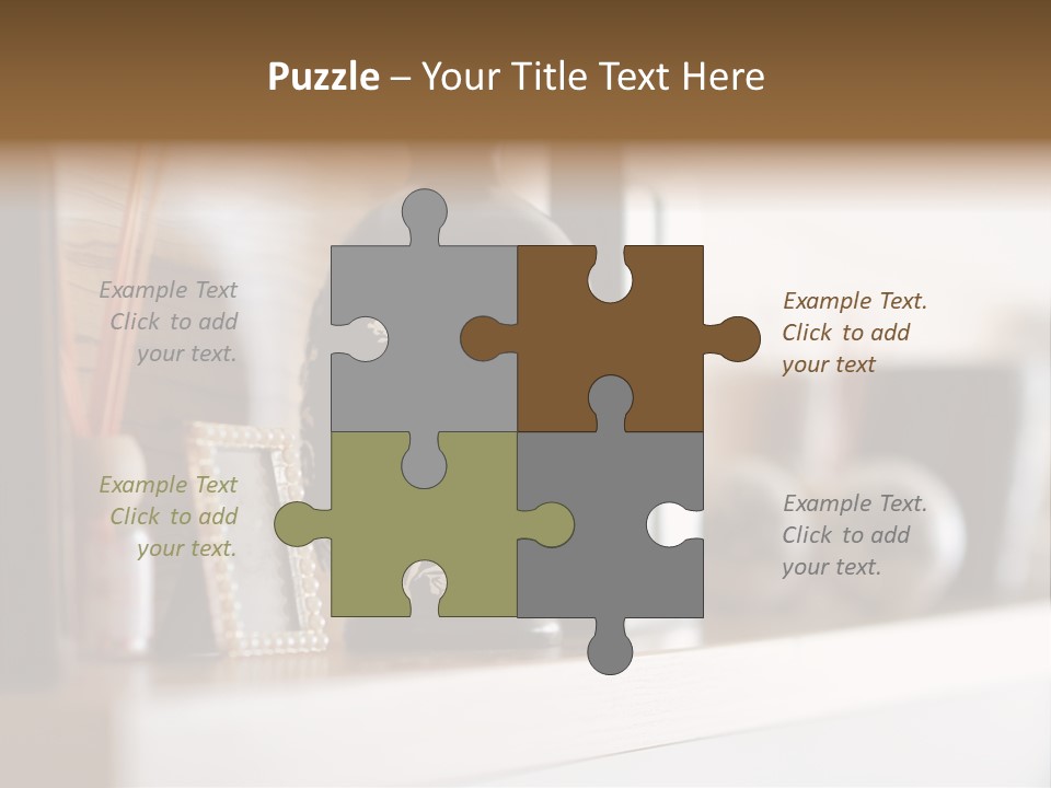 A Black Vase Sitting On Top Of A Shelf PowerPoint Template