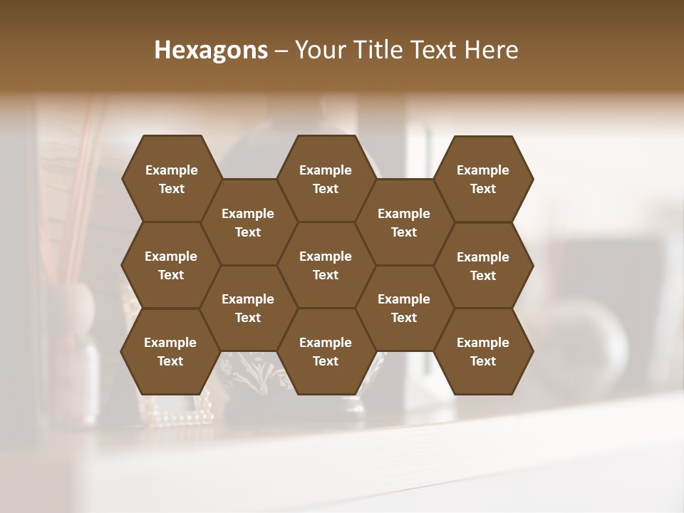 A Black Vase Sitting On Top Of A Shelf PowerPoint Template