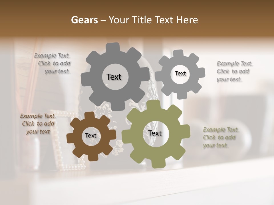 A Black Vase Sitting On Top Of A Shelf PowerPoint Template