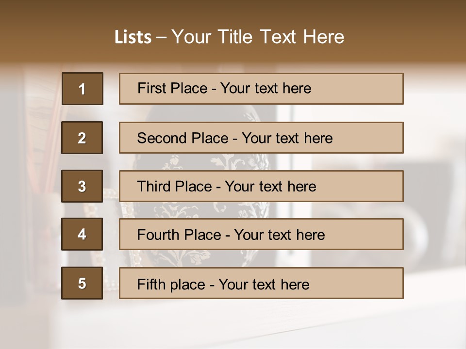 A Black Vase Sitting On Top Of A Shelf PowerPoint Template