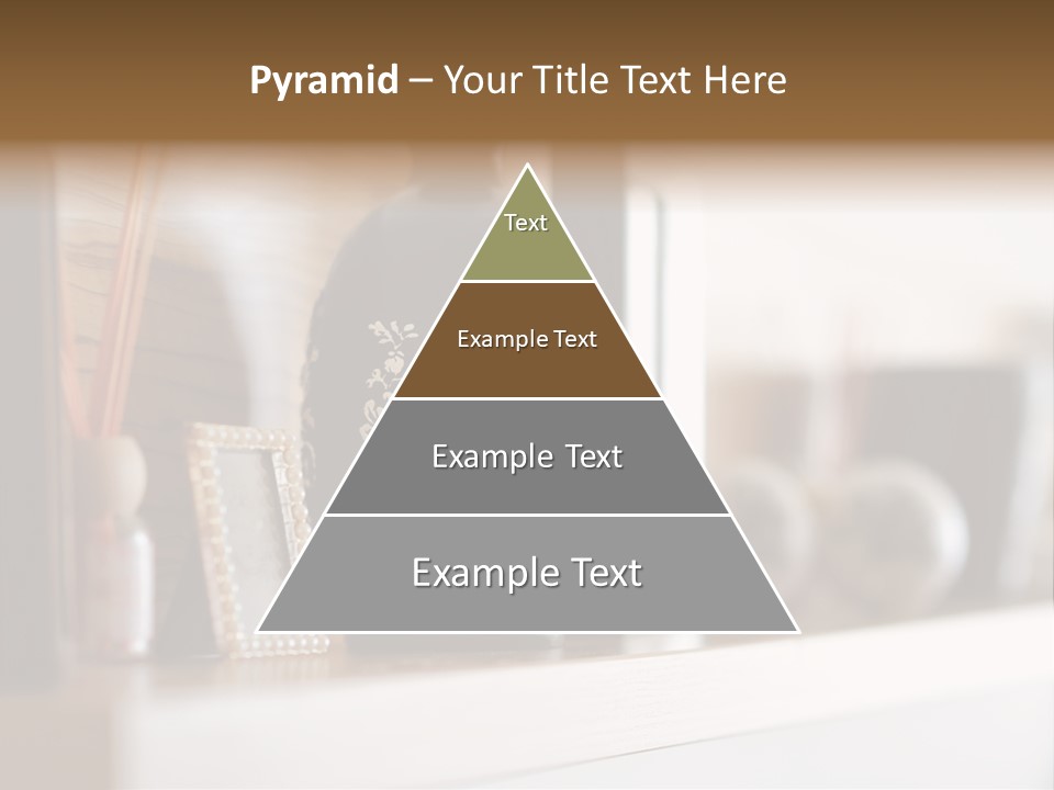 A Black Vase Sitting On Top Of A Shelf PowerPoint Template