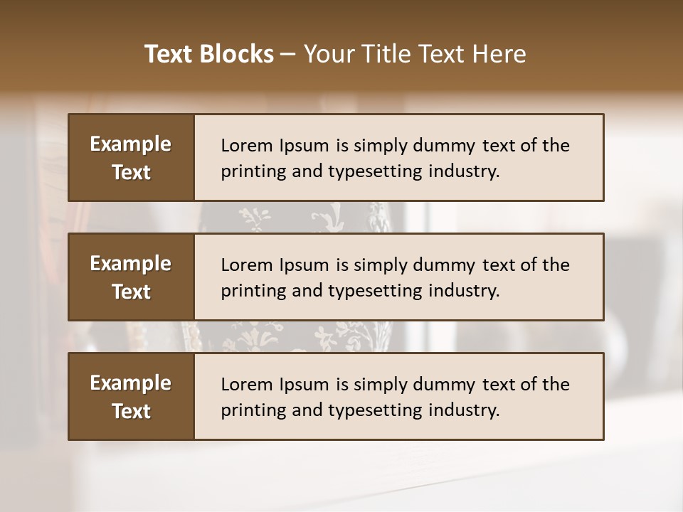 A Black Vase Sitting On Top Of A Shelf PowerPoint Template