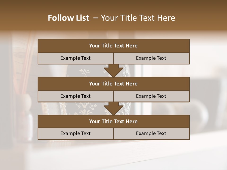 A Black Vase Sitting On Top Of A Shelf PowerPoint Template