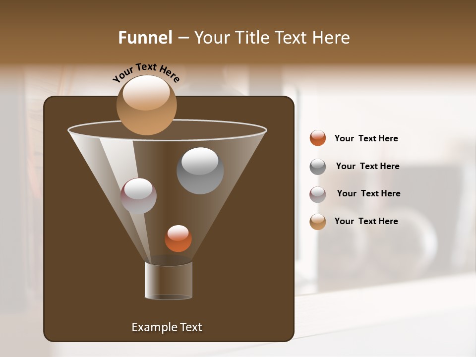 A Black Vase Sitting On Top Of A Shelf PowerPoint Template