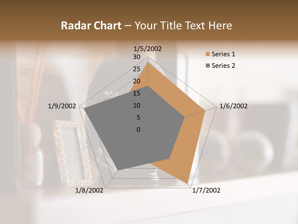 A Black Vase Sitting On Top Of A Shelf PowerPoint Template