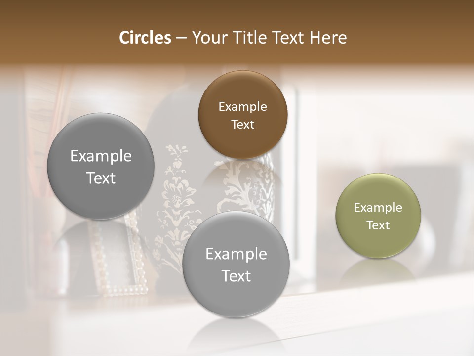 A Black Vase Sitting On Top Of A Shelf PowerPoint Template