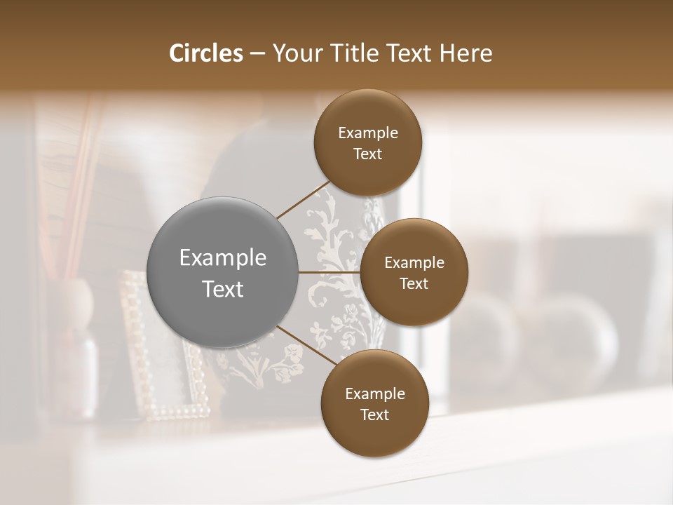 A Black Vase Sitting On Top Of A Shelf PowerPoint Template