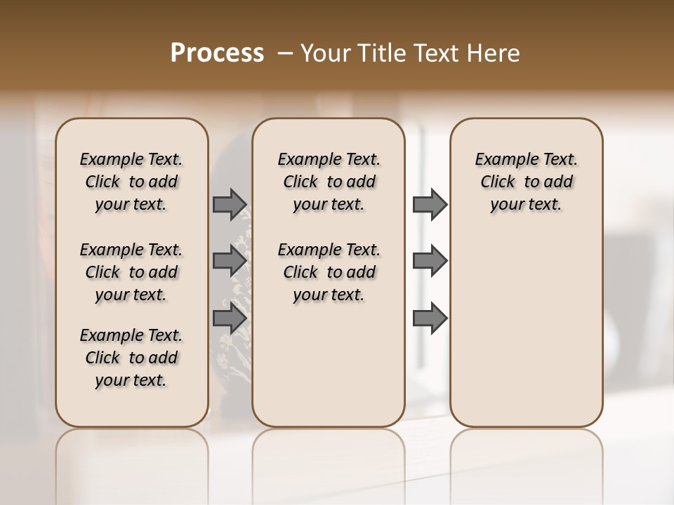A Black Vase Sitting On Top Of A Shelf PowerPoint Template