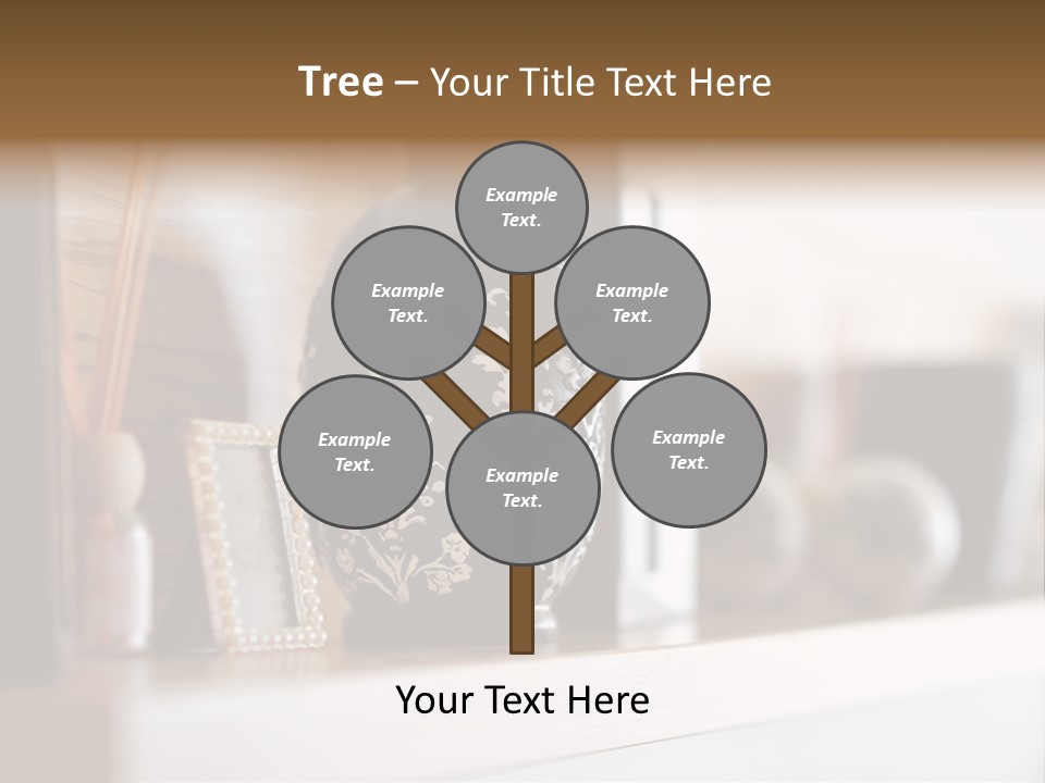 A Black Vase Sitting On Top Of A Shelf PowerPoint Template