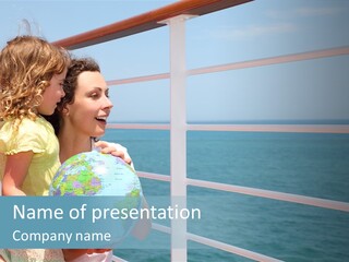 Tourism Child Family PowerPoint Template