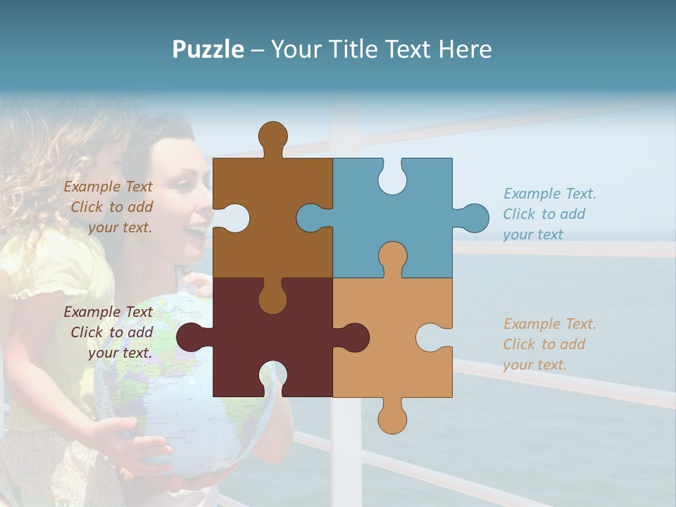 Tourism Child Family PowerPoint Template