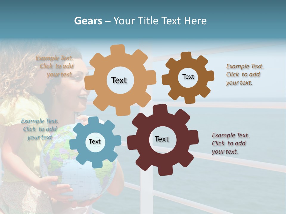 Tourism Child Family PowerPoint Template