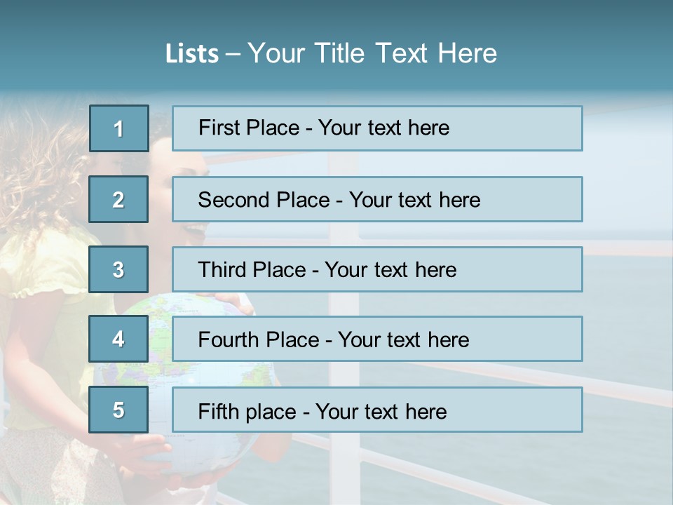 Tourism Child Family PowerPoint Template